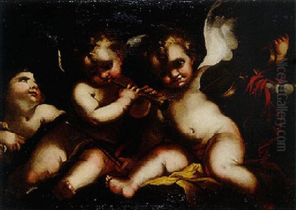 Putti Musiciens - view 1