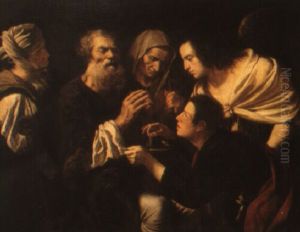 Tobias Heeling Tobit by Michaelangelo Merisi Da Caravaggio