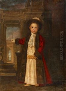 Portrat Eines Russischen Fursten Als Knabe by Louis Caravaque