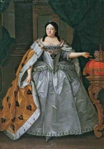 Staatsportrat Von Zarin Anna Iwanowna by Louis Caravaque