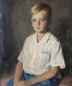 Portrait Of A Young Boy by Scott Clifton Carbee