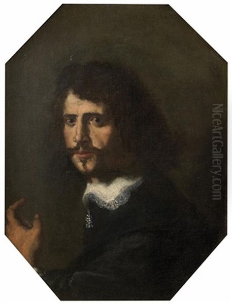 Portrait D'homme Au Col Blanc - view 1