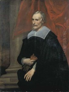 Ritratto Di Gentiluomo In Abito Scuro Con Colletto Bianco E Guanti Rossi Ritratto Di Gentiluomo In Abito Scuro Con Colletto Bianco E Guanti Rossi