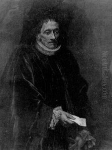 Portrait De Gentilhomme A La Cape Rouge