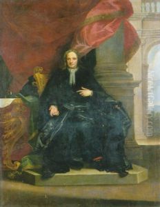 Ritratto Di Doge Della Repubblica Di Genova (famiglia Bombrini?) by Giovanni Bernardo Carboni