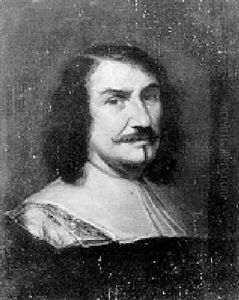 Ritratto Di Gentiluomo, In Abito Scuro Con Colletto Bianco