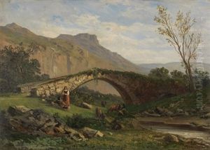 Paisaje Con Figuras