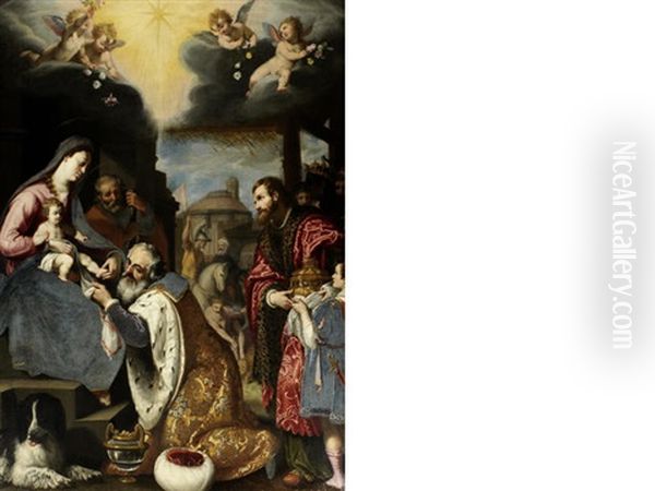 The Adoration Of The Magi - view 1