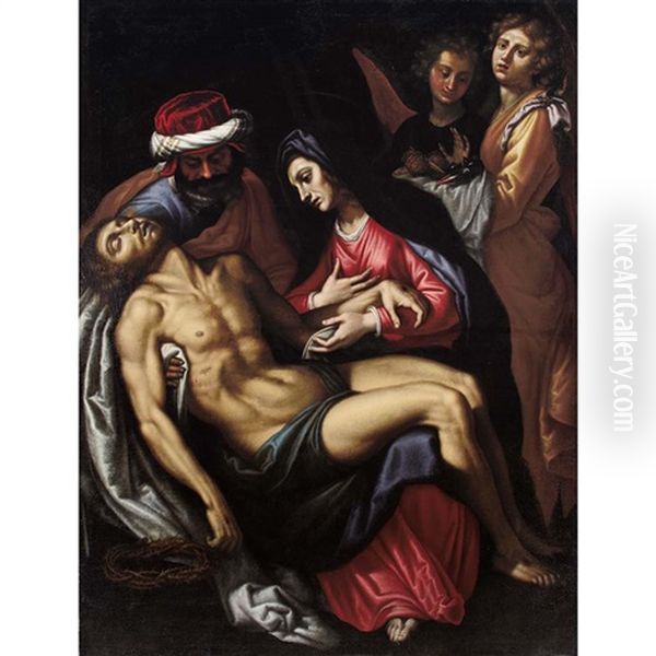 Lamentation Over The Body Of Christ - view 1