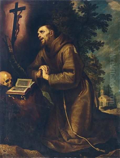 Der Heilige Franziskus Im Gebet - view 1