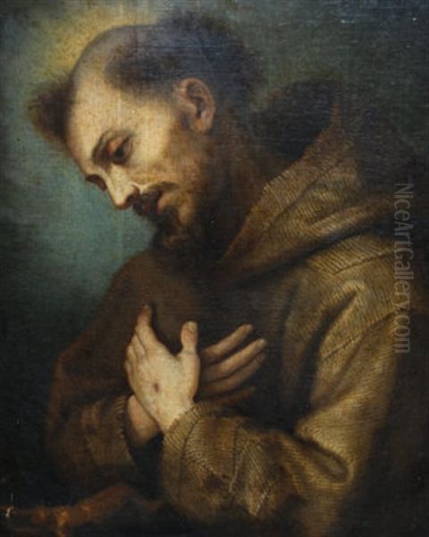 A Praying Saint - view 1