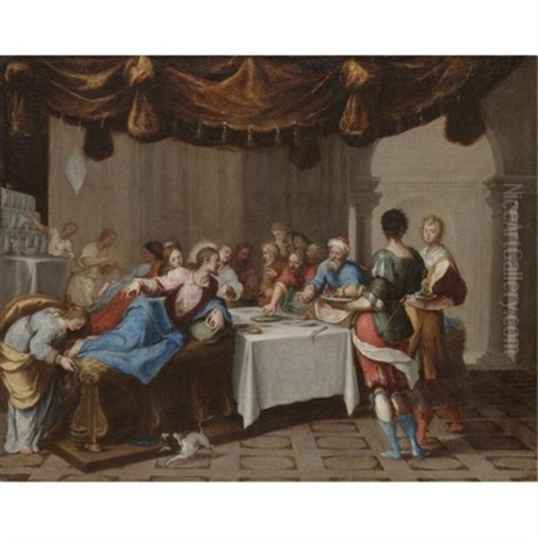 The Washing Of The Feet - view 1