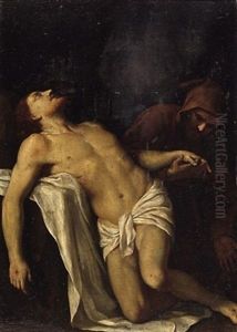Der Heilige Franziskus Beim Leichnam Christi by Lodovico Cardi Cigoli