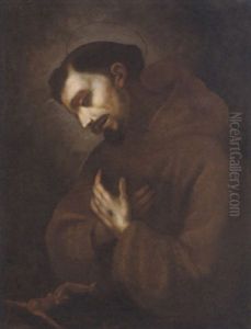 San Francesco In Preghiera by Lodovico Cardi Cigoli