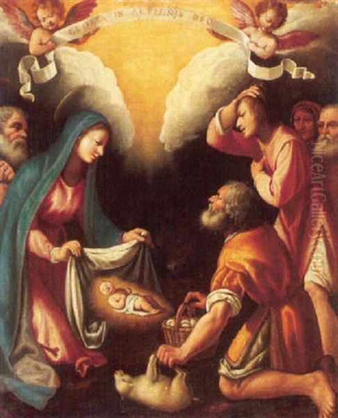 The Adoration Of The Shepherds - view 1