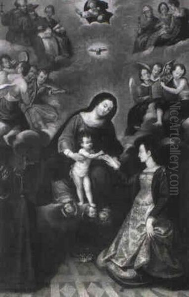 The Mystic Marriage Of Saint Catherine - view 1