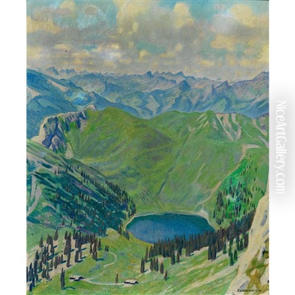 Bergsee In Den Berner Alpen - view 1