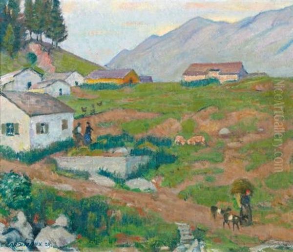 Paysage Grison (grison Landscape) - view 1