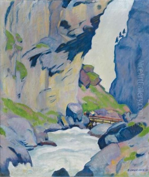 Zugang Zum Gastherental (berner Oberland) (entrance To The Gastheren Valley (bernese Oberland)) - view 1