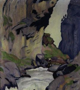 Der Eingang Zum Gasterenthal by Emil Cardinaux