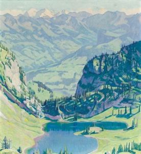 Landschaft Am Stockhorn by Emil Cardinaux