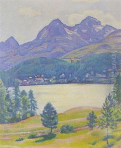 Am St. Moritzer See by Emil Cardinaux