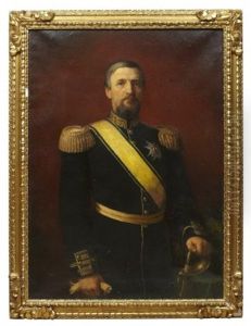 Portratt Av Sjominister Abraham Leijonhufvud by Kerstin Cardon