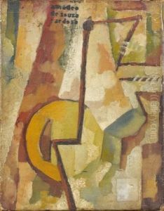 Composition Cubisante by Amadeo de Souza Cardosa