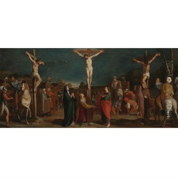 Crucifixion With Thieves - view 1