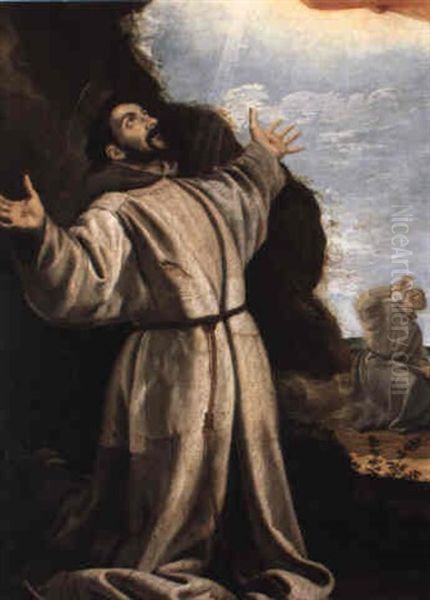 Saint Francis Receiving The Stigmata - view 1