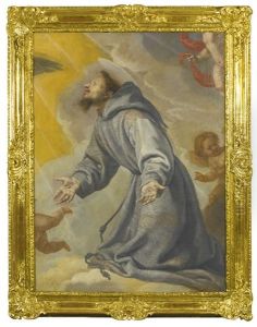 St Francis Receiving The Stigmata by Vicente Carducho