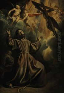 Saint Francis Receiving The Stigmata by Vicente Carducho