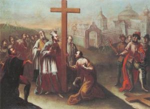 Decouverte De La Vraie Croix by Vicente Carducho