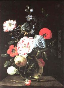 Nature Morte Aux Fleurs by Johann Careel