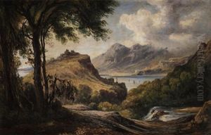 Vue Du Chateau De Salerno