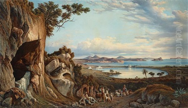 The Lago D"averno, Pozzuoli - view 1