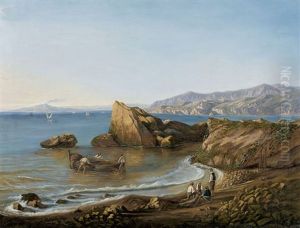 Paesaggio Della Penisola Sorrentina by Consalvo Carelli