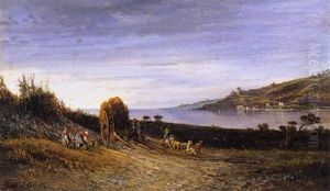 Costiera Di Amalfi, Verso Maiori by Consalvo Carelli