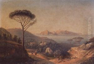 Veduta Di Capri Da Amalfi