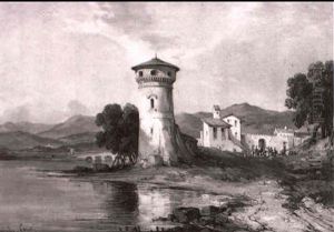 Figurrengruppe Vor Dem Stadttor by Consalvo Carelli