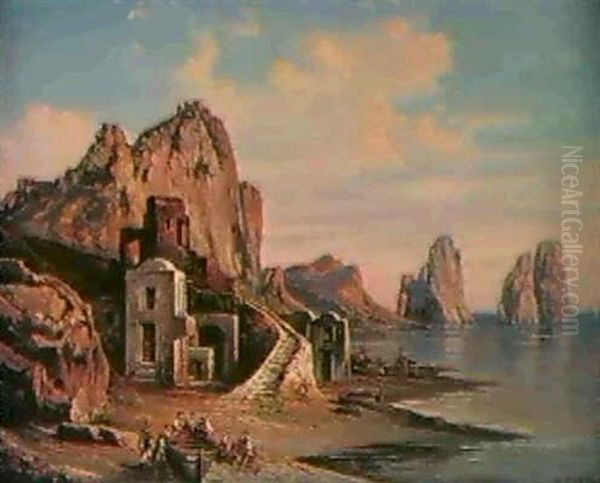 Fisherfolk In Cappri - view 1
