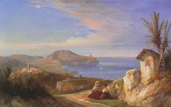 Vue De La Cote Italienne - view 1