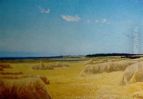 Haystacks - view 1
