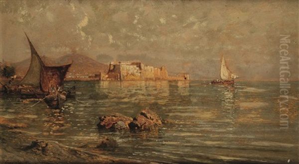 Castel Dell'ovo, Santa Lucia, Naples - view 1