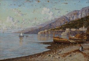 Costiera Amalfitana by Giuseppe Carelli