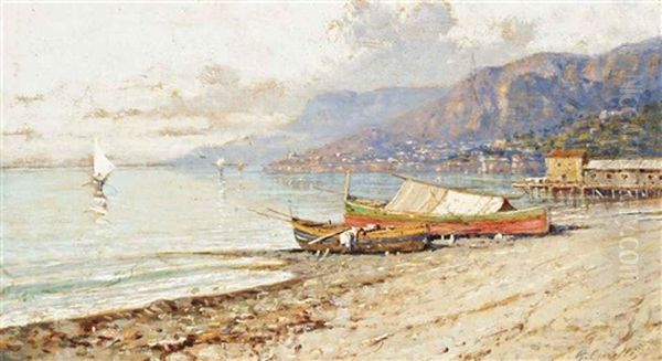 Boats On The Shore, The Amalfi Coast - view 1