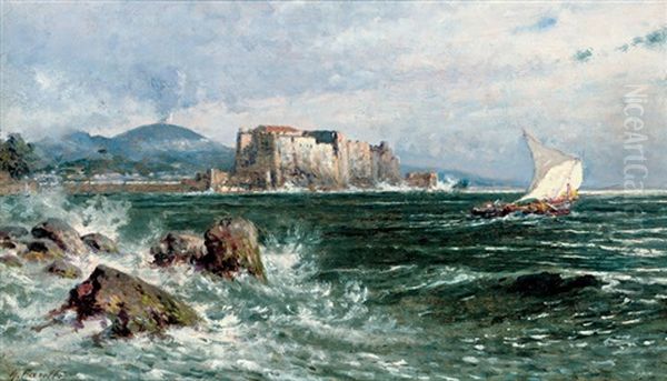 Setting Sail In The Bay Of Naples - view 1