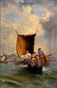 Fishing, Bay Of Naples thumbnail