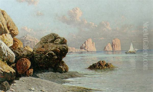 A View Of The Faraglioni, Capri - view 1