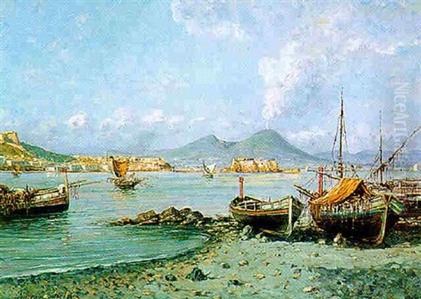 Il Golfo Di Napoli Da Mergellina - view 1